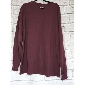 Carhartt Maroon mens Size Large Long-sleeved Sweatshirt